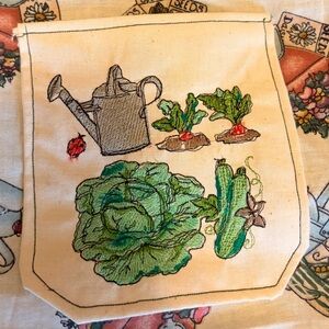 Garden Themed Tote Bag